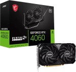 MSI GeForce RTX 4060 Ventus 2X black OC, 8GB GDDR6 