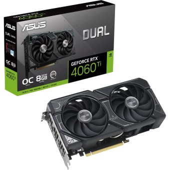 ASUS GeForce Dual RTX 4060 Ti O8G V2, 8GB GDDR6X 