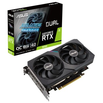 ASUS GeForce RTX 3050 Dual OC, 8GB GDDR6 