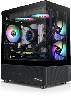 ATX-Mini Thermaltake View 170 TG ARGB, schwarz 